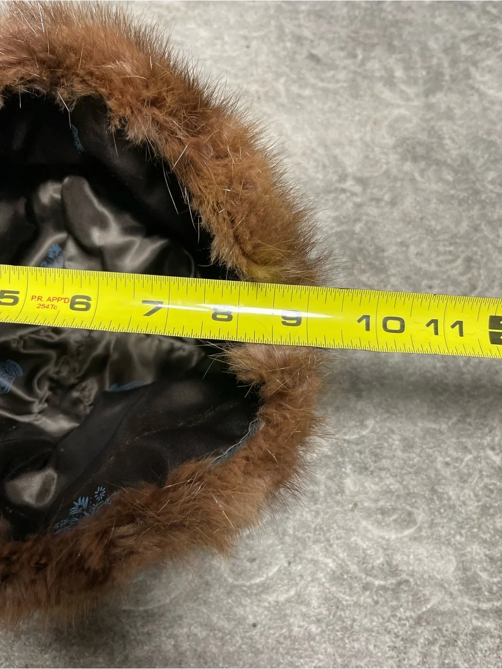 Vintage 70s Coyote Fur Crossack Hat